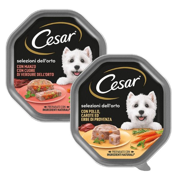 cesar selezioni dell'orto per cani di taglia piccola 150 gr immagine2