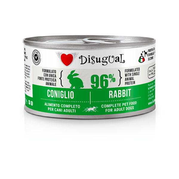 Disugual Monoproteico Grain Free 150 gr - Coniglio