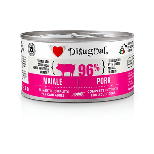 Disugual Monoproteico Grain Free 150 gr - Maiale
