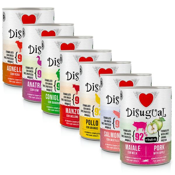 disugual monoproteico fresh fruit plus 400 gr immagine2