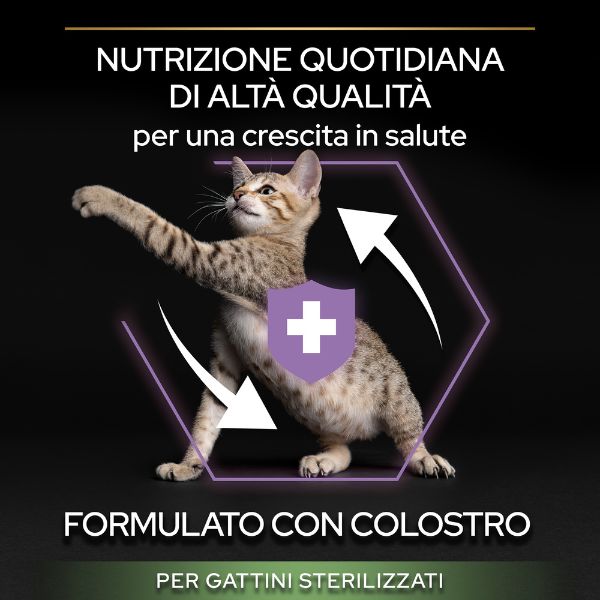 purina pro plan healthy start sterilised kitten con salmone (scadenza: 31/12/2025) immagine4