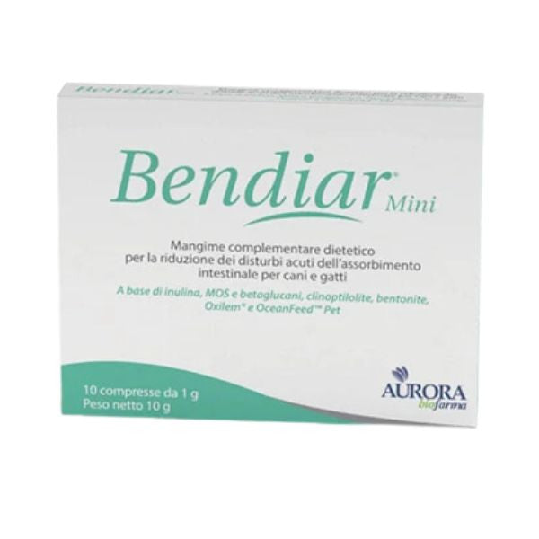 Aurora Biofarma Bendiar Mini compresse cane e gatto