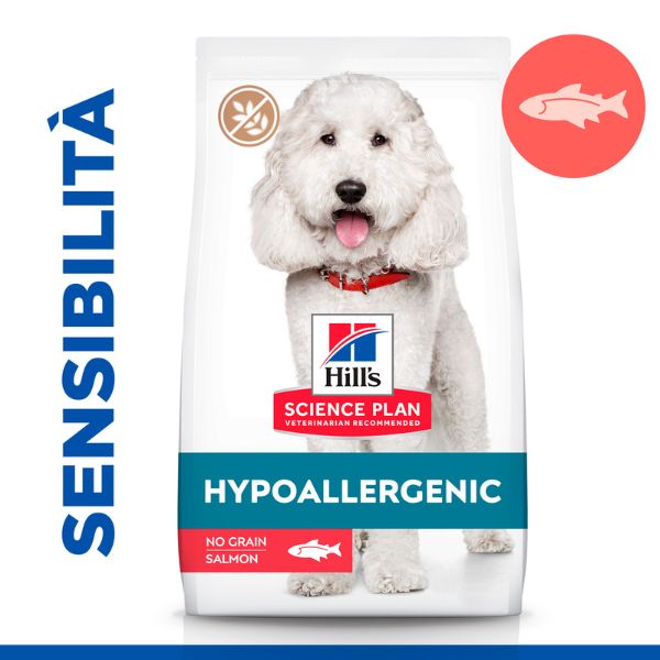 hill's science plan hypoallergenic adult medium dog al salmone immagine6