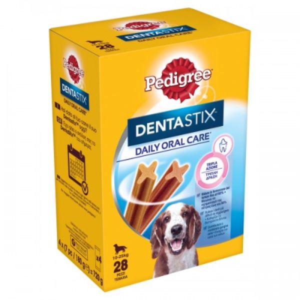 Pedigree Dentastix Medium snack per l'igiene orale - 28 pezzi - Medium
