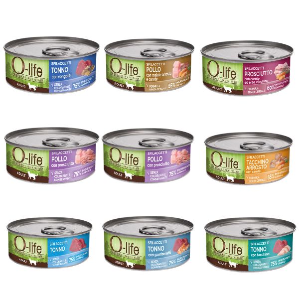o-life cat adult sfilaccetti 70 gr immagine2