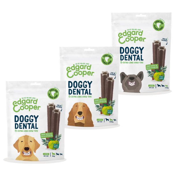 edgard & cooper doggy dental mela e eucalipto grain free immagine2