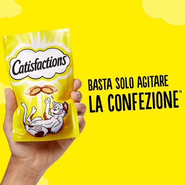catisfactions snack per gatti maxi pack 180 gr immagine5