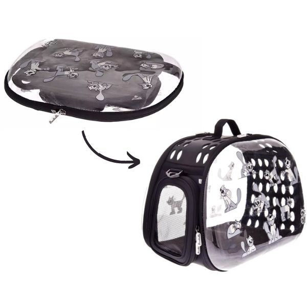 borsa hard case per gatti ferribiella immagine4