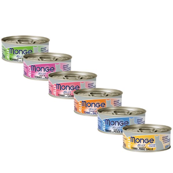 Monge Jelly Adult cottura al vapore 80 gr