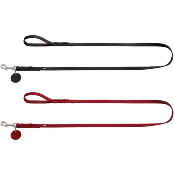 guinzaglio solid education in cuoio di bovino hunter immagine2