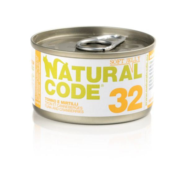 Natural Code acqua di cottura Soft Jelly 85 g - 32 - Tonno e mirtilli
