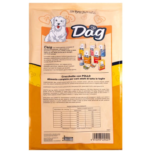 dag dog adult all breeds pollo immagine3