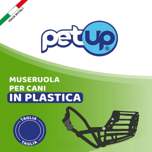 museruola per cani in plastica petup immagine3