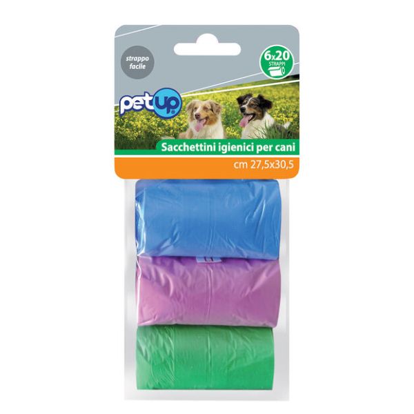 sacchetti igienici di ricambio colorati petup immagine2