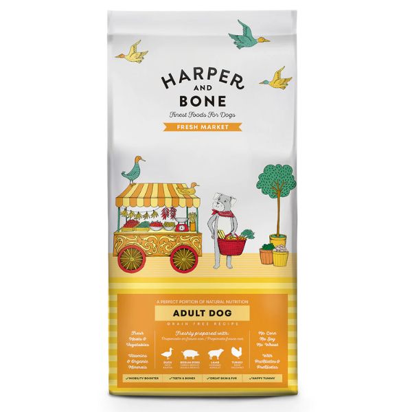 Harper and Bone Adult Medium/Large Grain Free Fresh market