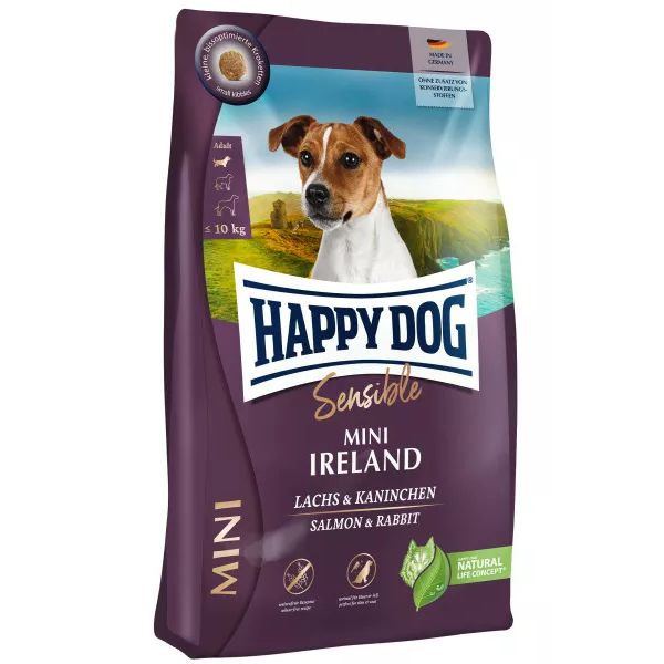 happy dog sensible mini ireland salmone e coniglio (scadenza: 19/03/2026) immagine3