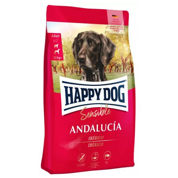 happy dog sensible medium/large andalucia grain free suino iberico e verdure immagine2
