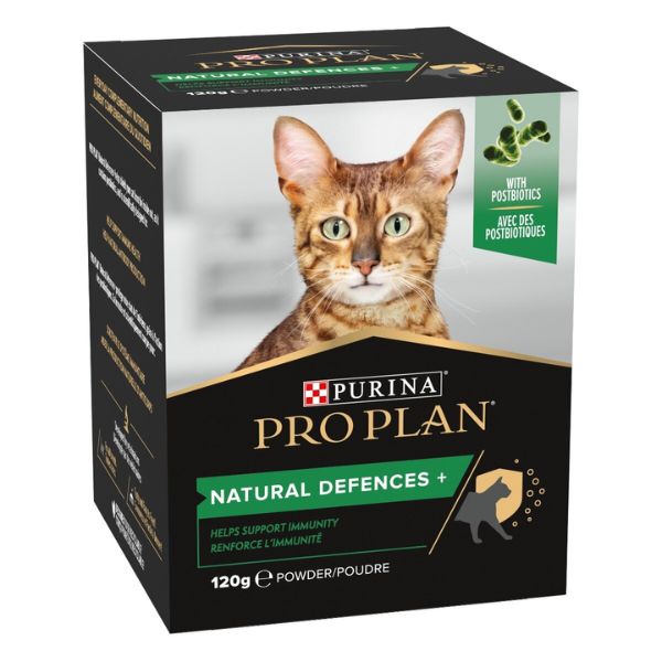 Purina Pro Plan Veterinary Diets Supplement Natural Defences Plus integratore per gatti - 120 gr