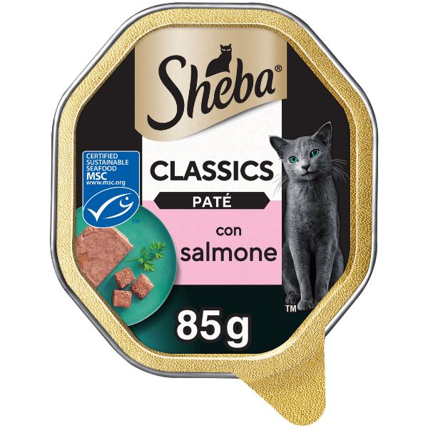 Sheba Patè classics 85gr - con Salmone