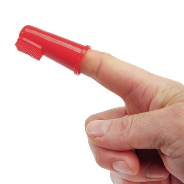 spazzolino dentale a dito per cani e gatti camon immagine4