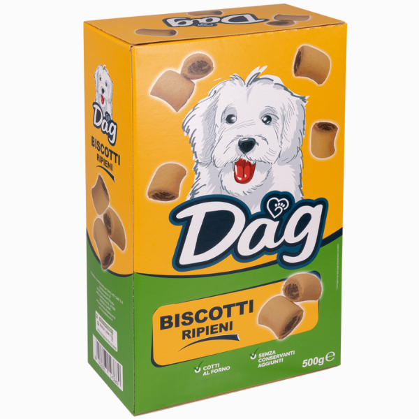 Dag Dog Adult All Breeds biscotti ripieni per cani