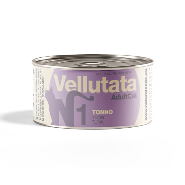 Natural Code Vellutate in acqua di cottura Grain Free 85 gr - Tonno