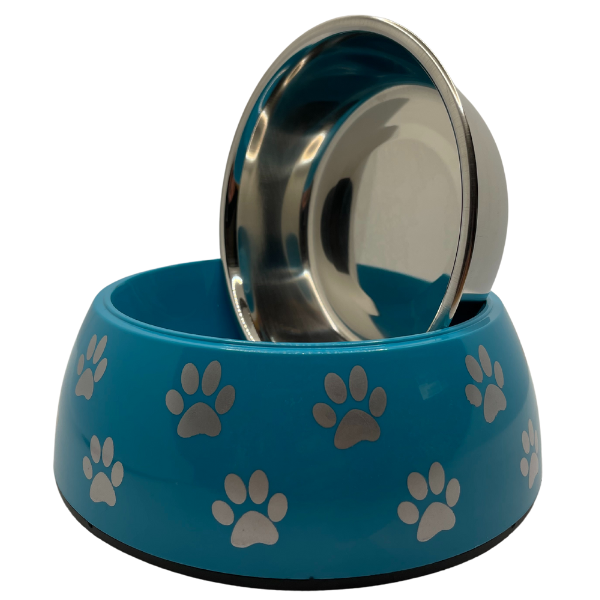 ciotola in acciaio estraibile zampa petup immagine5