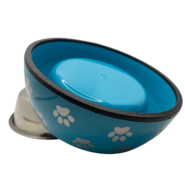 ciotola in acciaio estraibile zampa petup immagine3