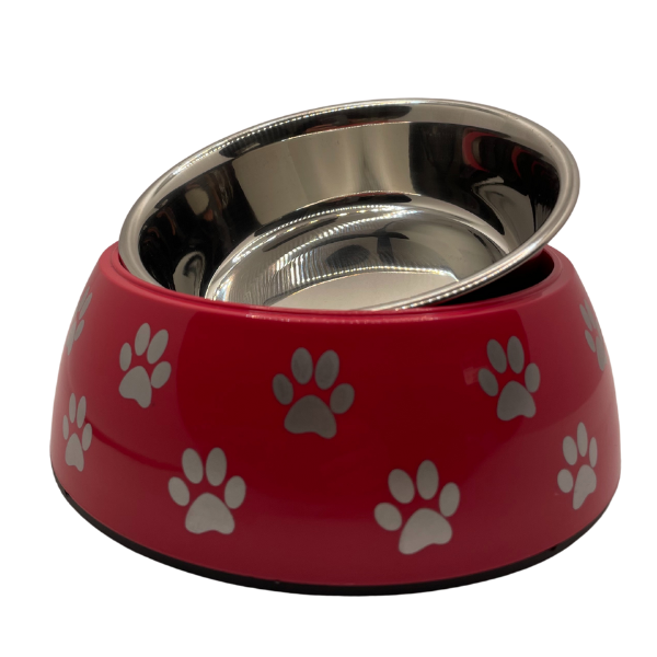 ciotola in acciaio estraibile zampa petup immagine4