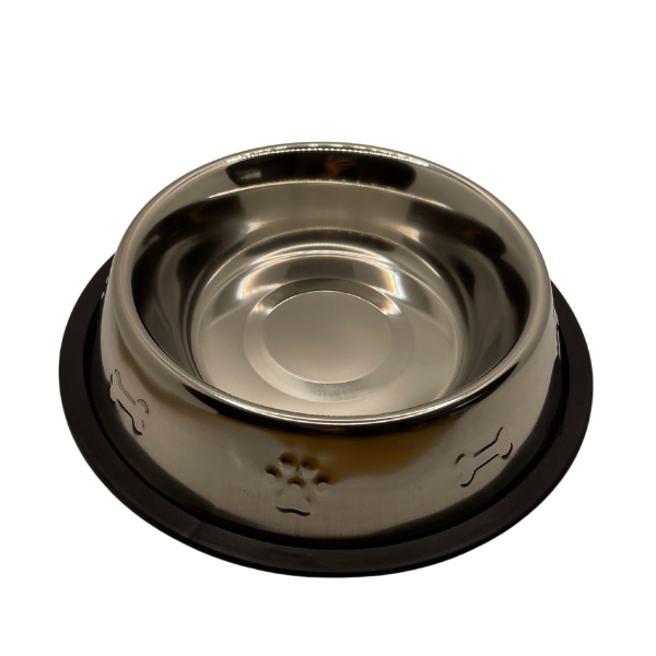 Ciotola in acciaio base antiscivolo PetUp - diametro 20 cm