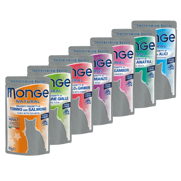 Monge Natural Adult cottura al vapore 80 gr