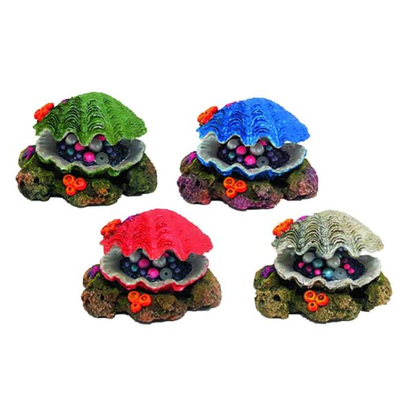 Decorativo per acquario Amtra - Conchiglia con tesoro