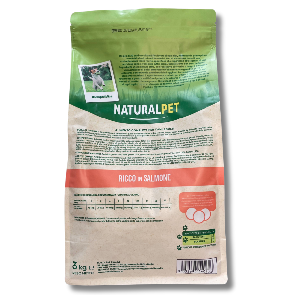 naturalpet adult all breeds salmone immagine2
