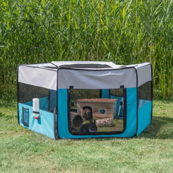 recinto da esterno trasportabile trixie immagine4