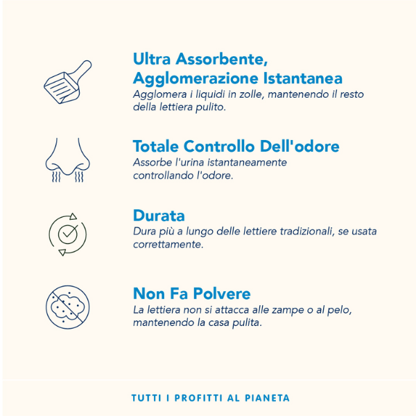 almo nature natural cat litter grain texture lettiera vegetale immagine3