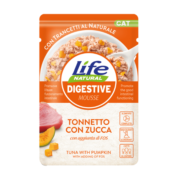 Life Cat Natural Digestive Bustine 70 gr