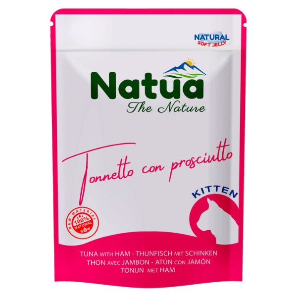 Natua Natural Cat Kitten in Jelly cottura al vapore 70 gr