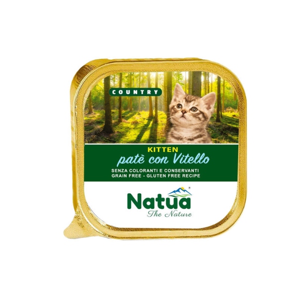Natua Country Cat Kitten Patè Grain Free 100 gr