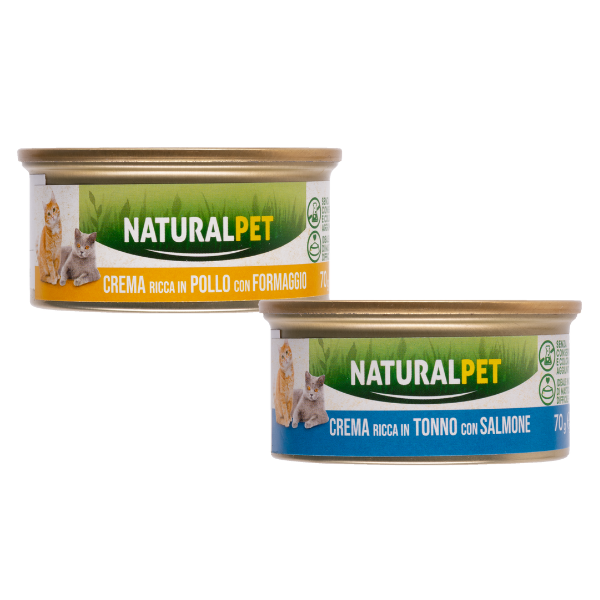 NaturalPet Cat Adult Crema 70 gr