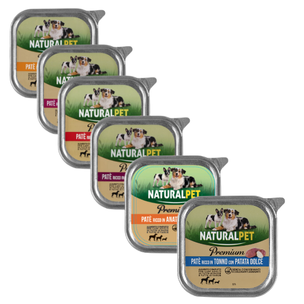 naturalpet premium dog adult all breeds patè 150 gr immagine2