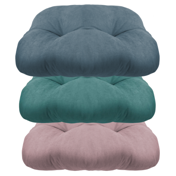 Cuscino ovale tessuto vellutato EveryDay Ferribiella