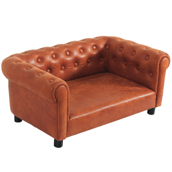 divanetto per cani chesterfield ferribiella maison immagine3