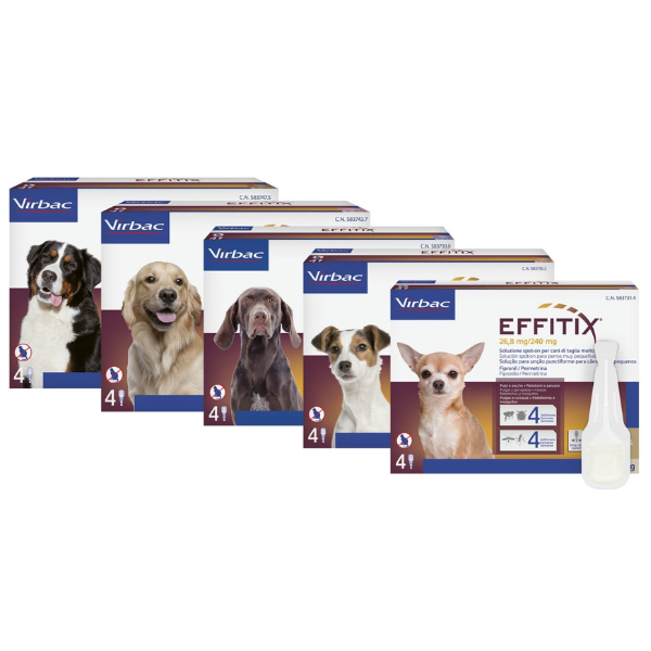 Virbac Effitix Spot-On Cani 