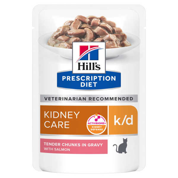 Hill's Prescription Diet k/d Feline 85 gr - Salmone