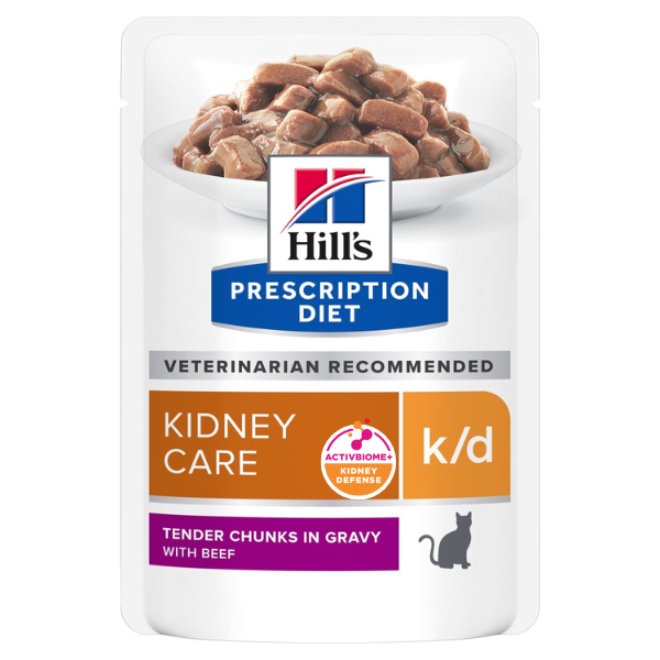 Hill's Prescription Diet k/d Feline 85 gr - Manzo