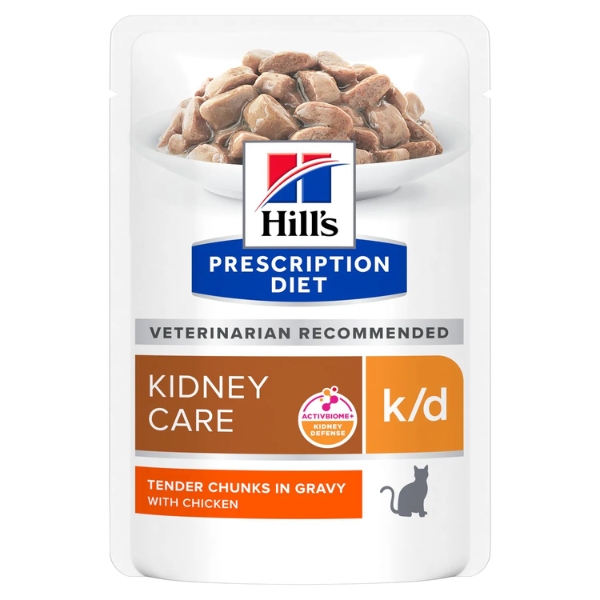 Hill's Prescription Diet k/d Feline 85 gr - Pollo