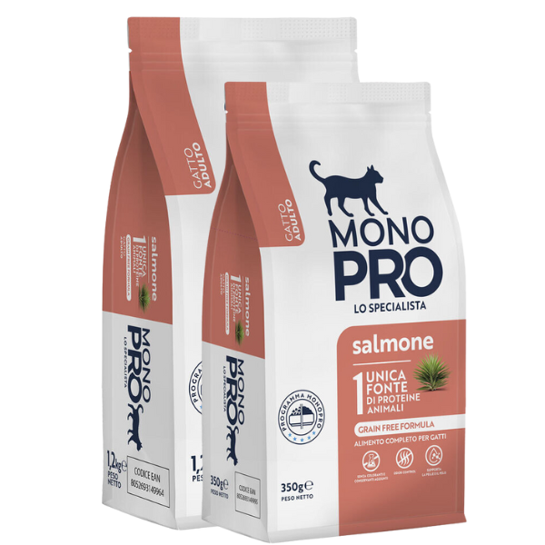 monopro lo specialista cat adult grain free salmone (scadenza: 31/01/2026) immagine2