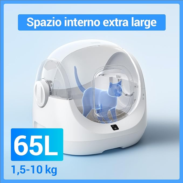 lettiera autopulente per gatti scooper baymax se catlink immagine6