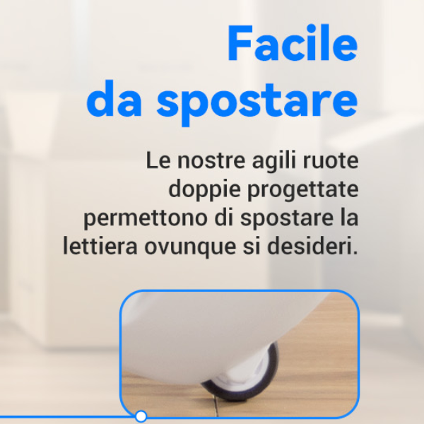 lettiera autopulente per gatti scooper baymax se catlink immagine7