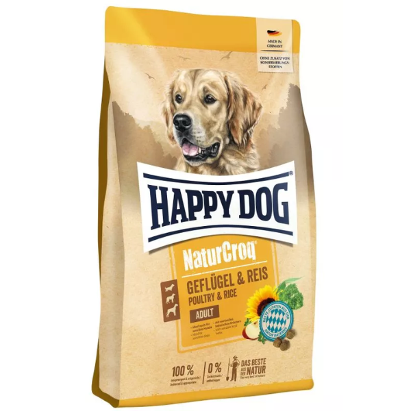 Happy Dog NaturCroq Adult All Breeds Pollo e riso